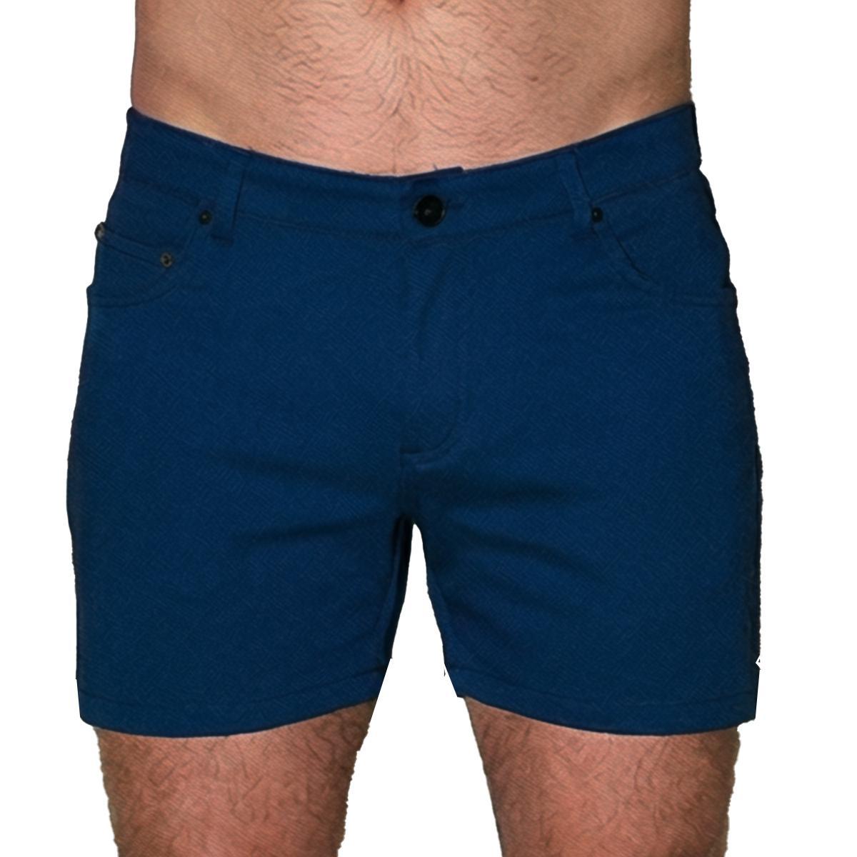 Academy Blue 5" Super Stretch Shorts