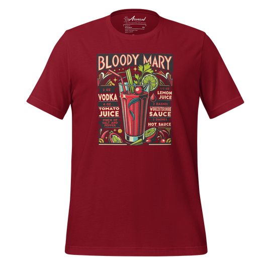 Bloody Mary Maroon T-Shirt