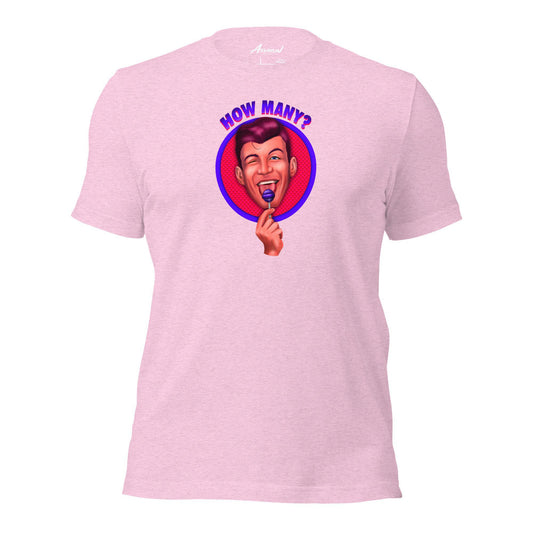 How Many Licks Pink T-Shirt