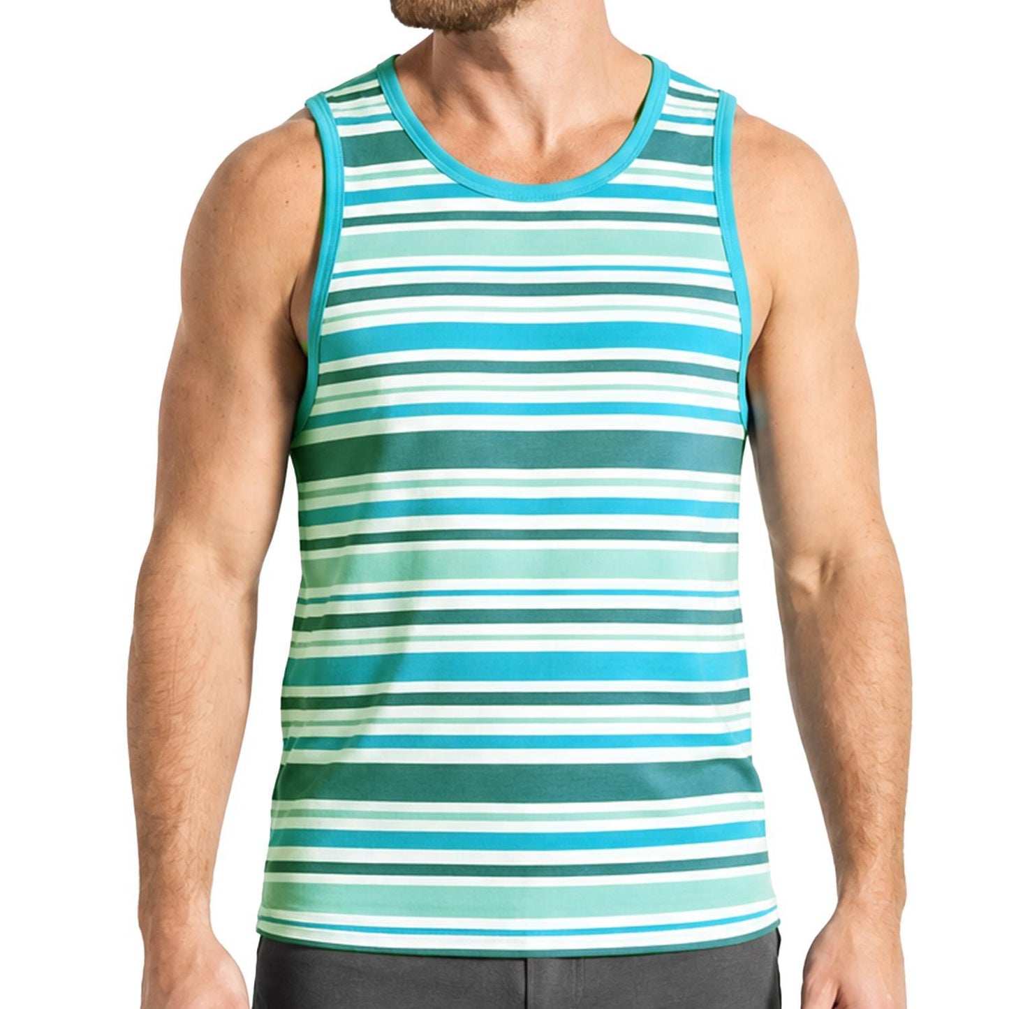 Clear Water Vintage Striped Tank