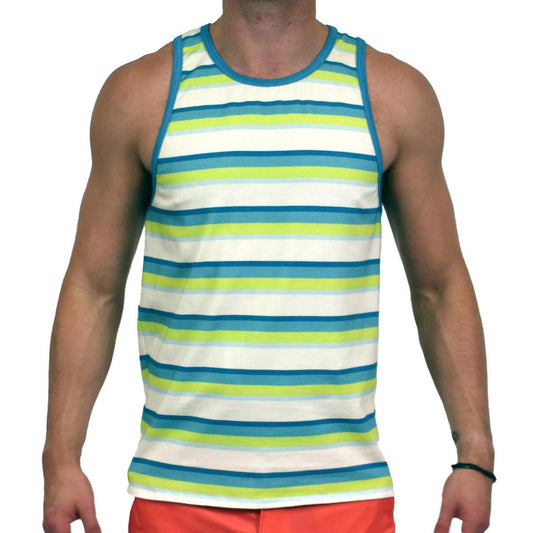 Limeade Vintage Striped Tank