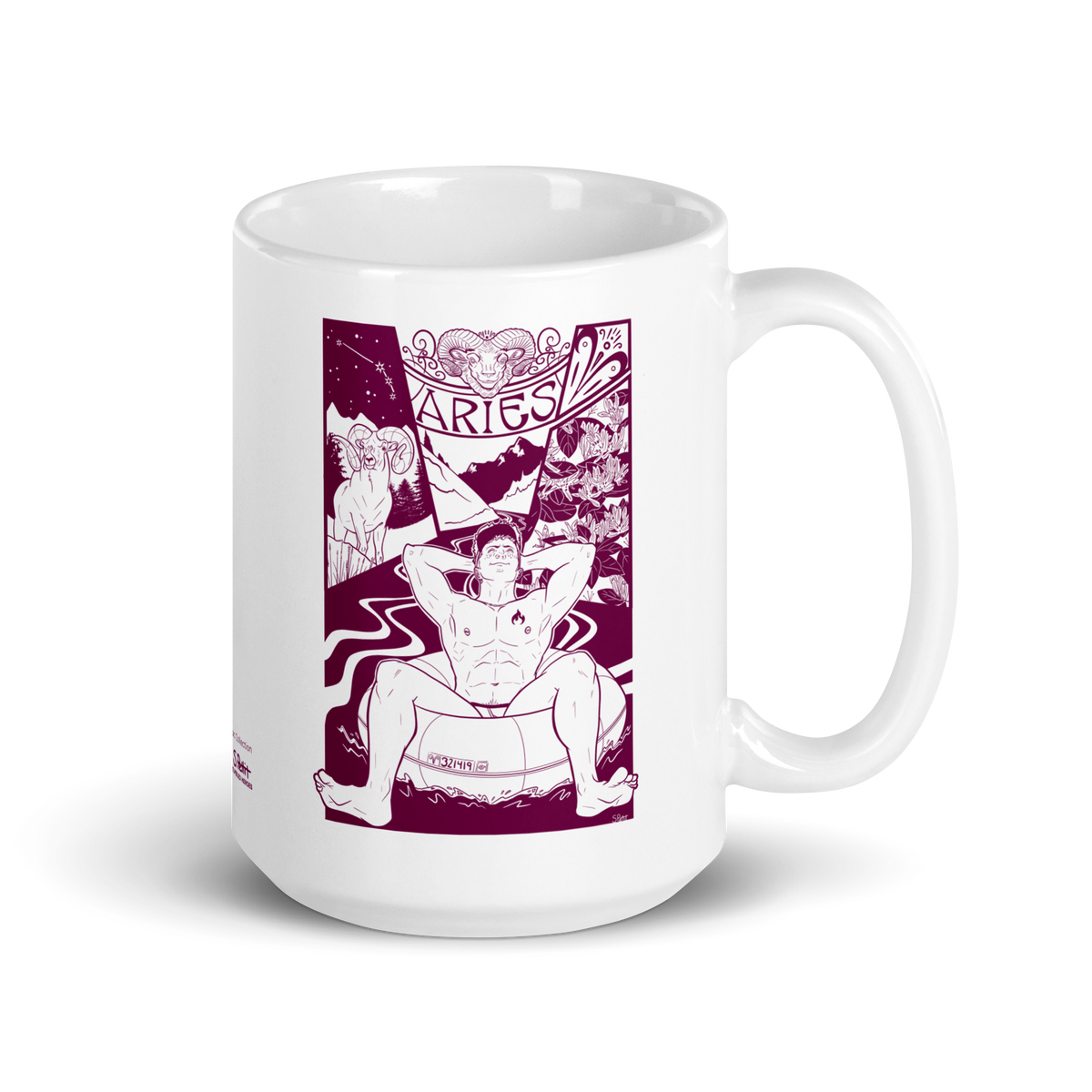 Aries Zodiac Collection 15oz Coffee Mug