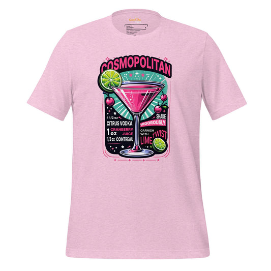 Cosmo Cocktail Pink Lilac T-Shirt