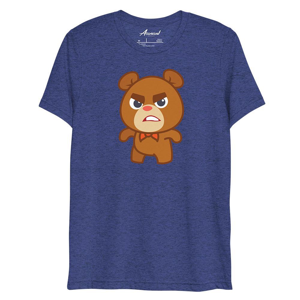 Angry Bear Navy Triblend T-Shirt by Assassin Menswear