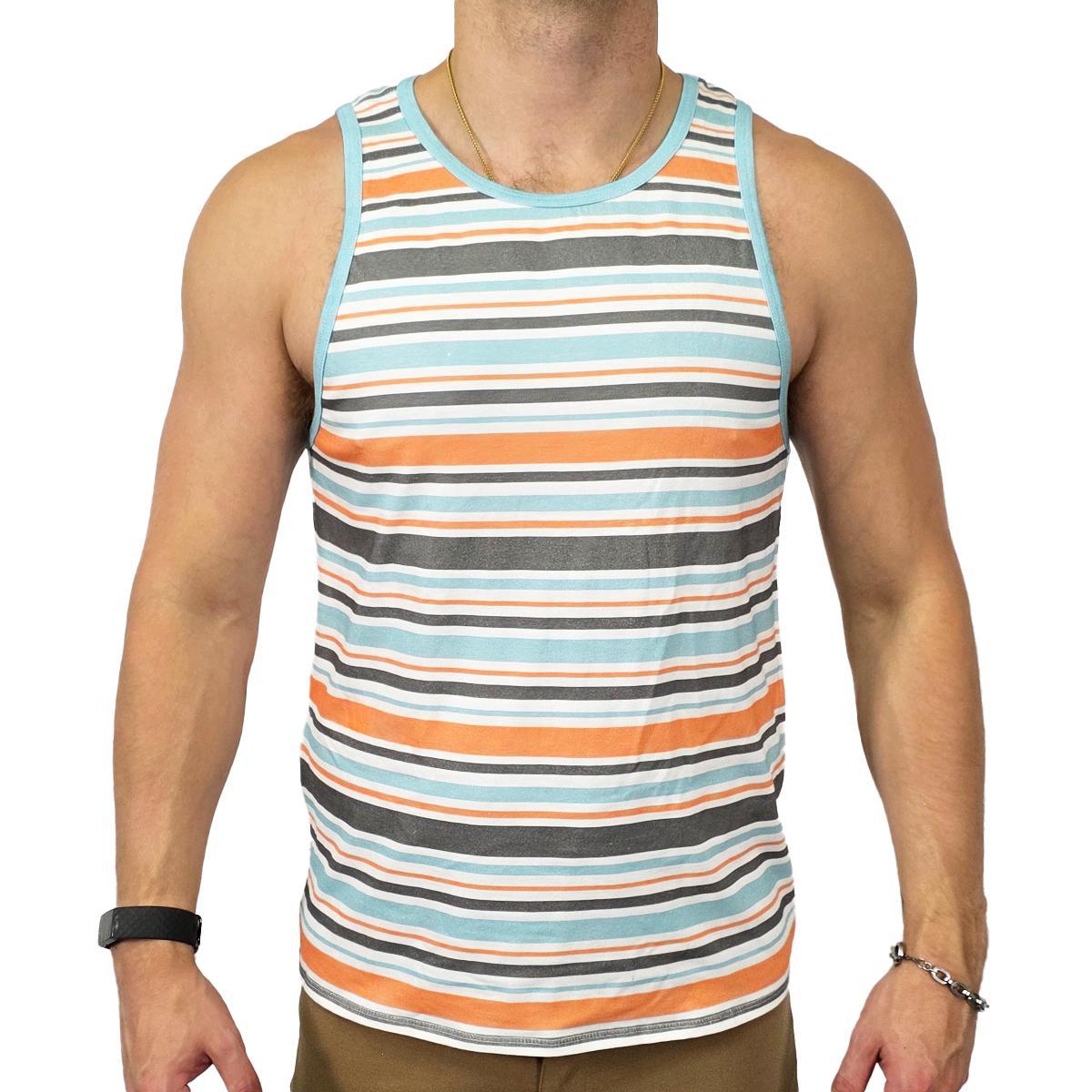 Hazy Summer Vintage Striped Tank