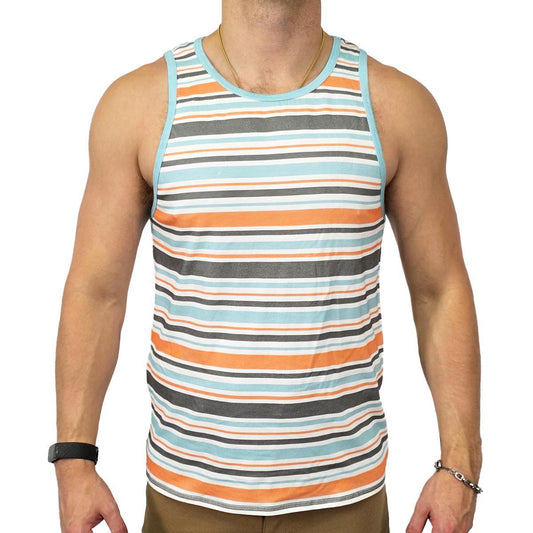 Hazy Summer Vintage Striped Tank