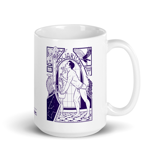 Aquarius Zodiac Collection 15oz Coffee Mug