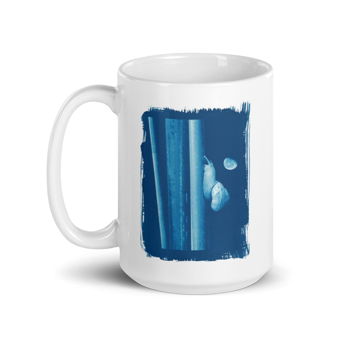"Snail" Mug with Art by Emmerson Wheeler