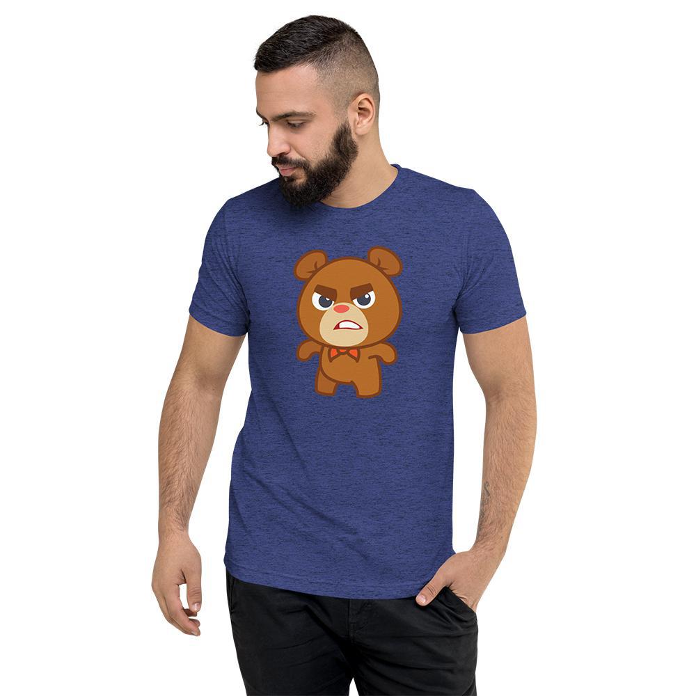 Angry Bear Navy Triblend T-Shirt