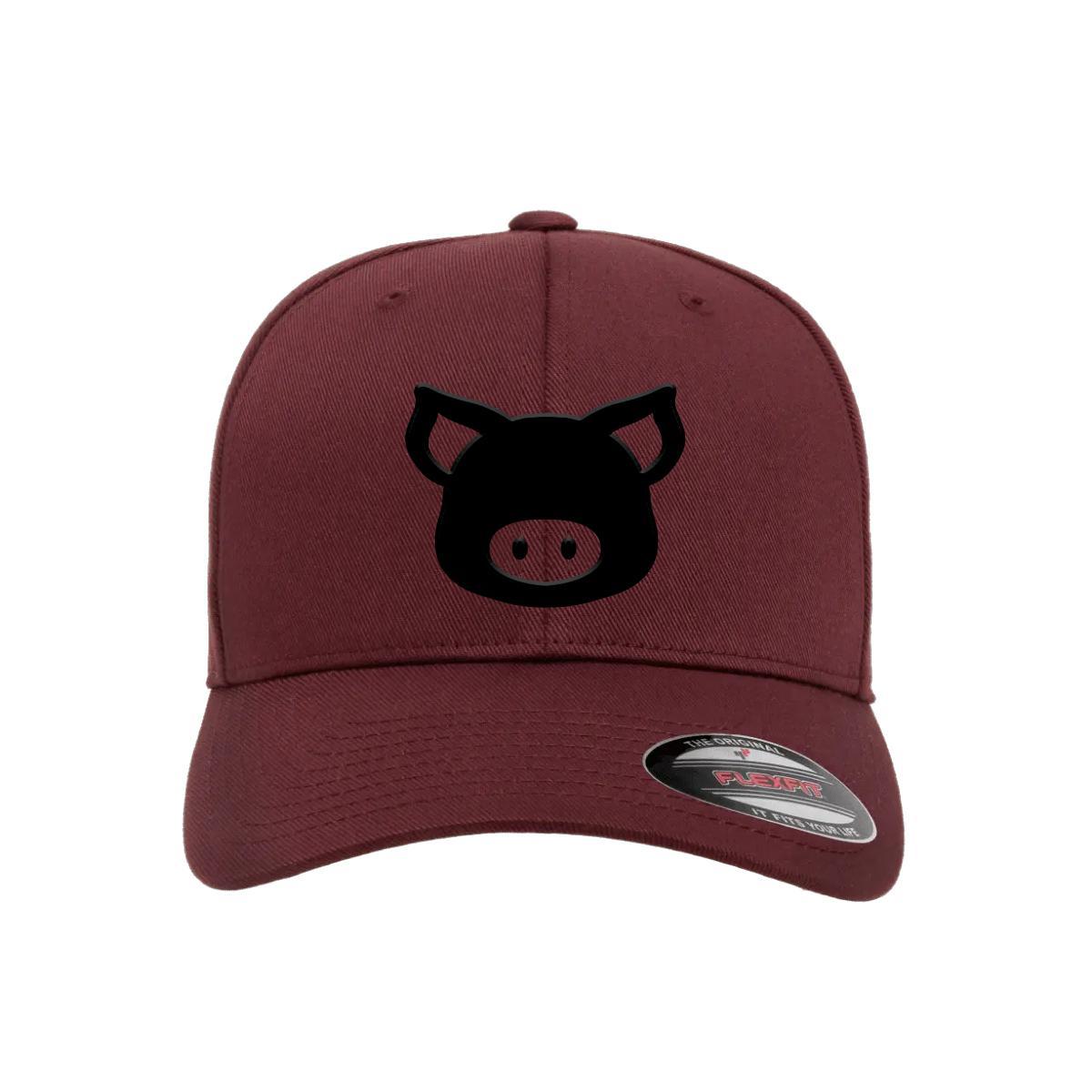 Pig Icon FlexFit Hat