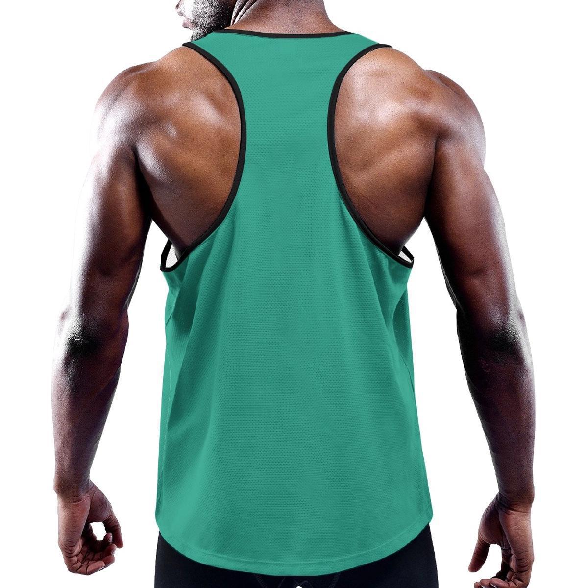 Mint Green Solid Color Y-Back Tank