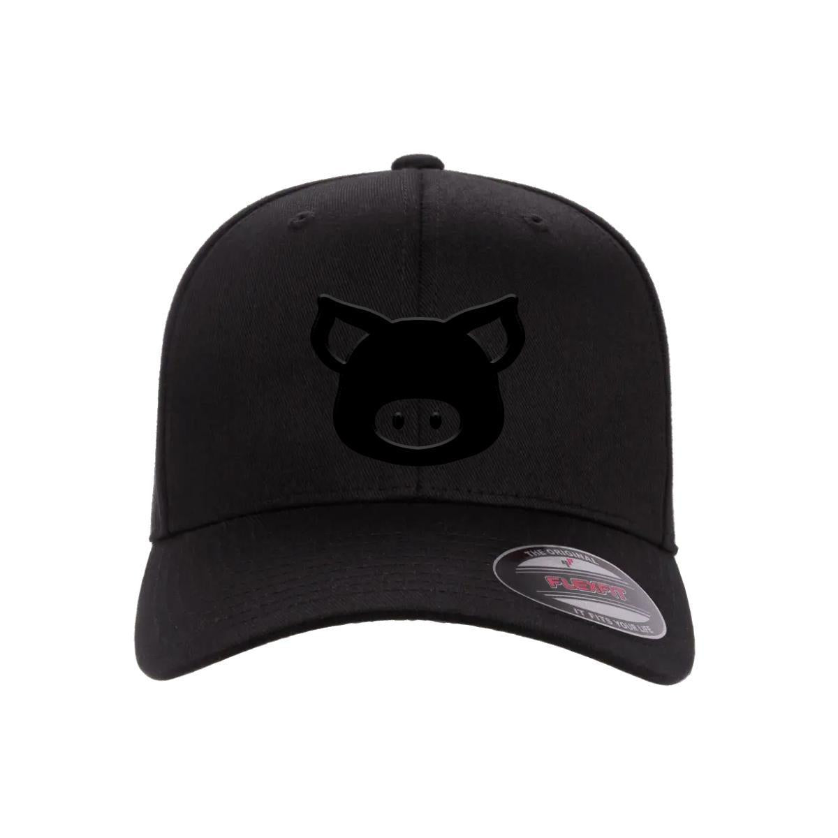 Pig Icon FlexFit Hat