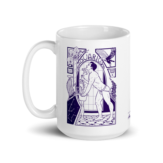 Aquarius Zodiac Collection 15oz Coffee Mug