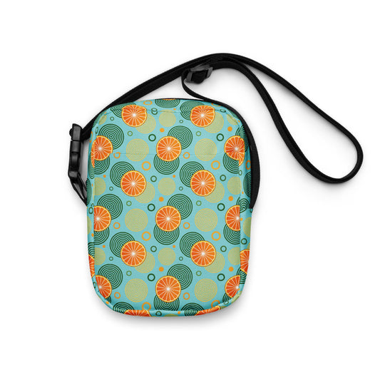 Spiral Oranges Crossbody Bag