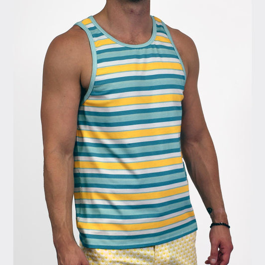 Oceanside Vintage Stripes Tank