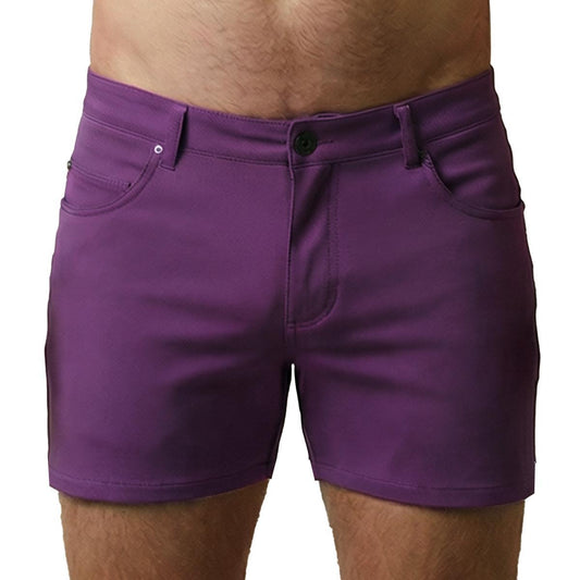 Purple 5" Super Stretch Shorts