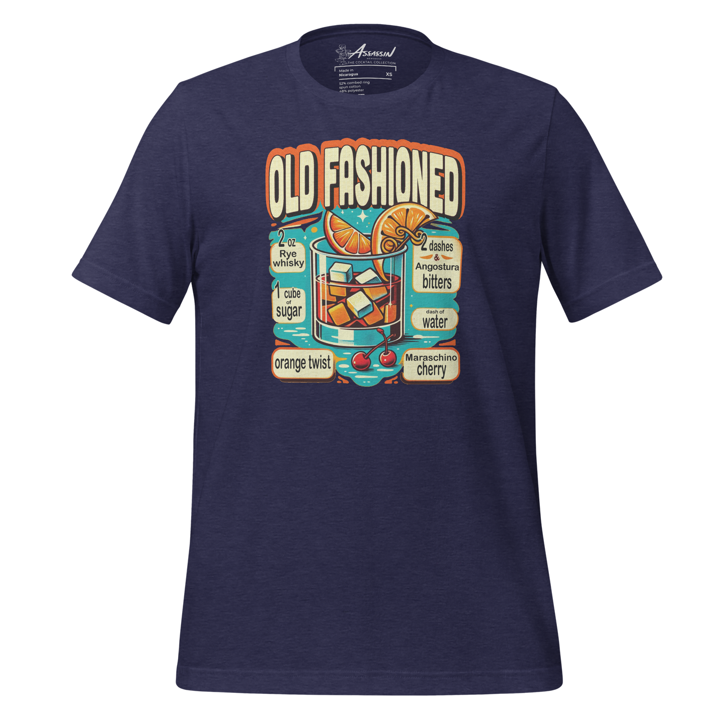 Old Fashioned Navy T-Shirt