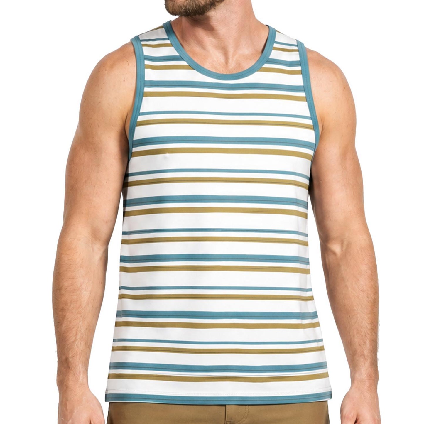 Lazy River Vintage Striped Tank